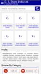 Mobile Screenshot of dsdoors.net